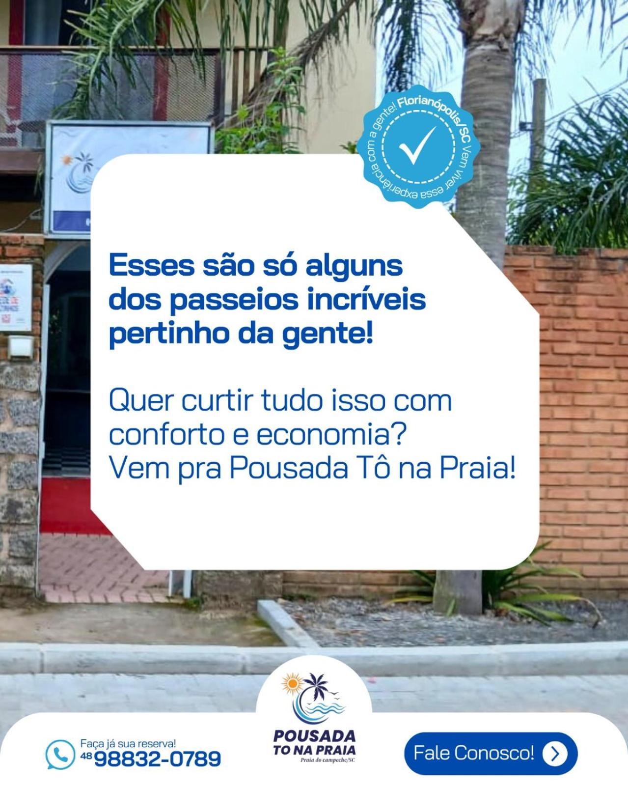 Pousada Tonapraia Florianópolis Exteriör bild